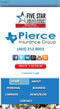 Mobile Screenshot of pierceinsgroup.com